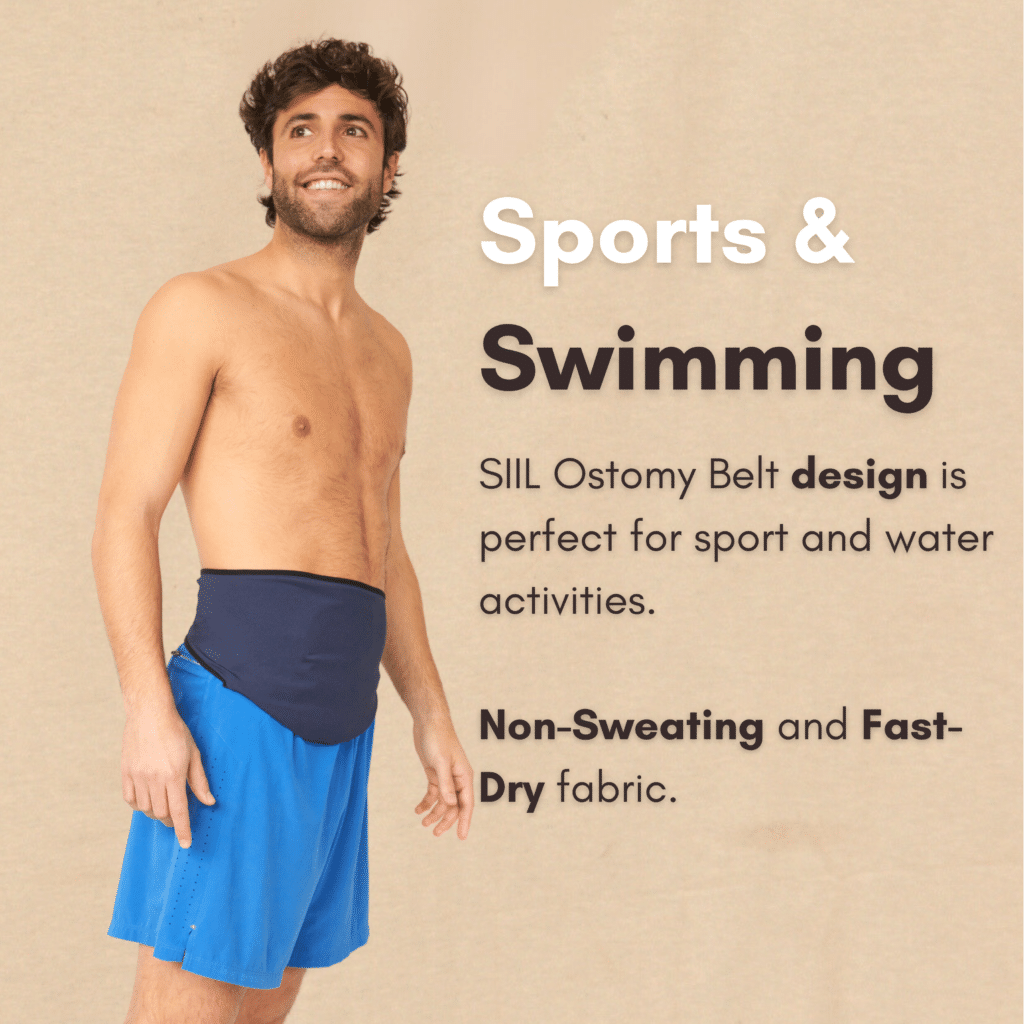 Ostomy bag covers for Swimming - SIIL Ostomy