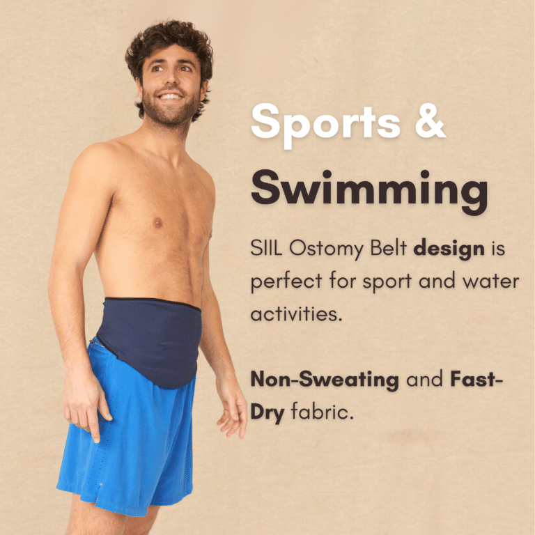 Ostomy bag covers for Swimming - SIIL Ostomy