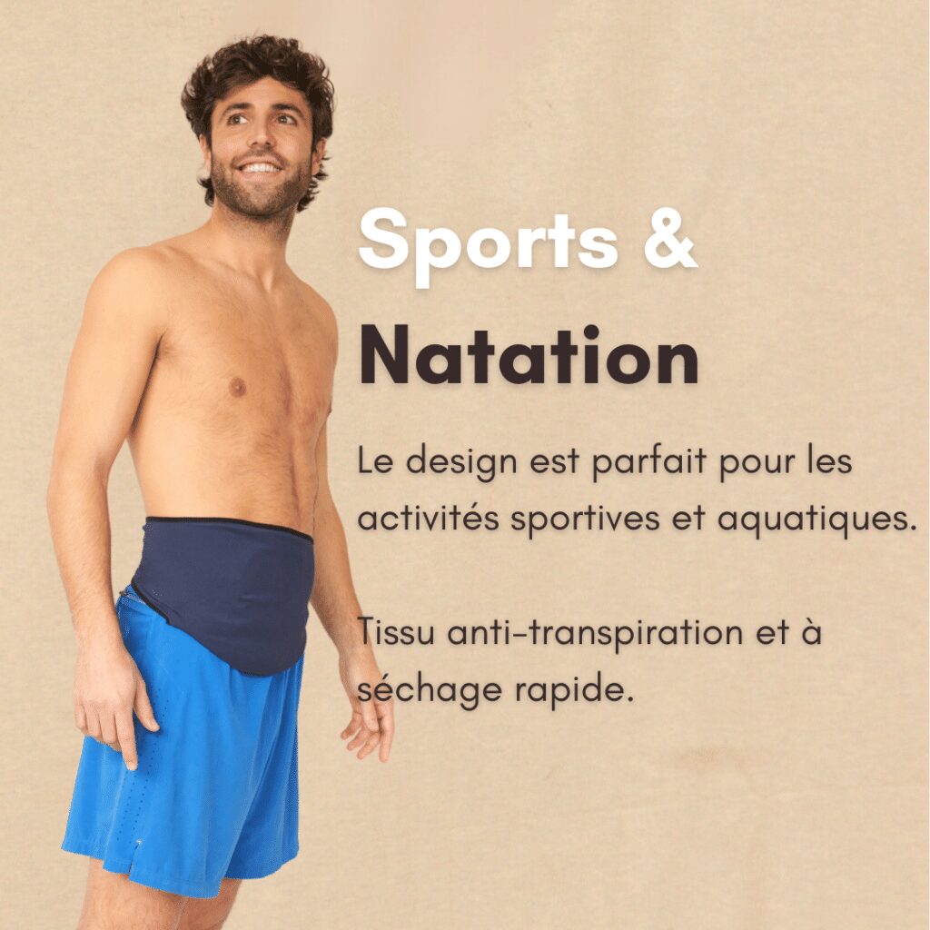 Couvre poche Stomie - Couvre Stomie - SIIL Ostomy