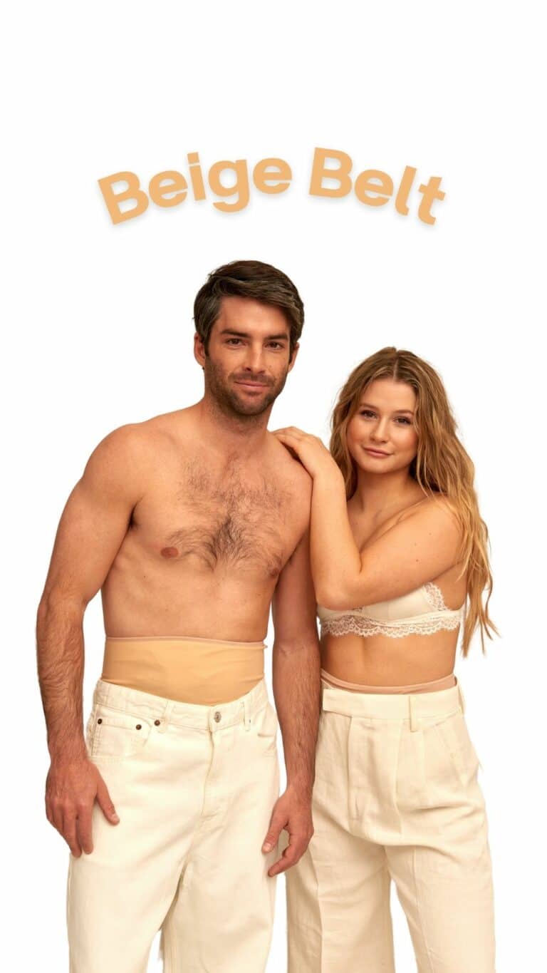 Ostomy belt Beige