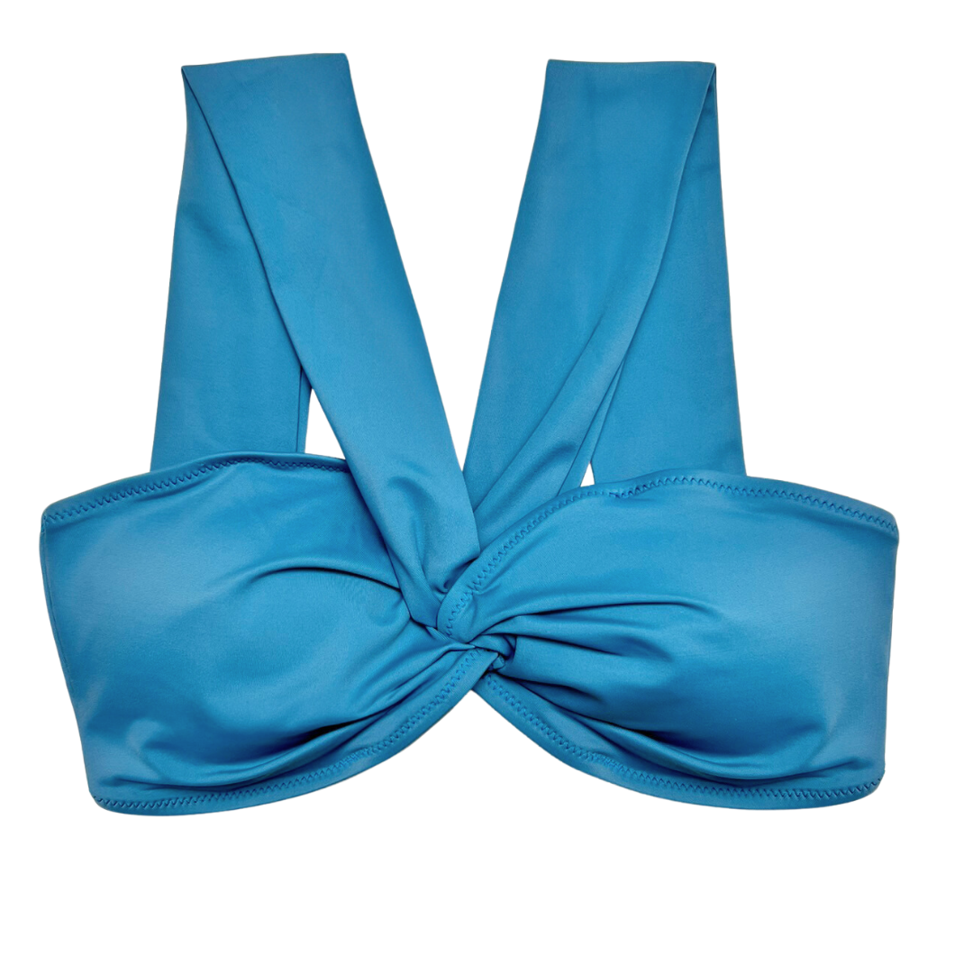 Green Bikini Top For HighWaisted Bikinis Stylish & Comfy