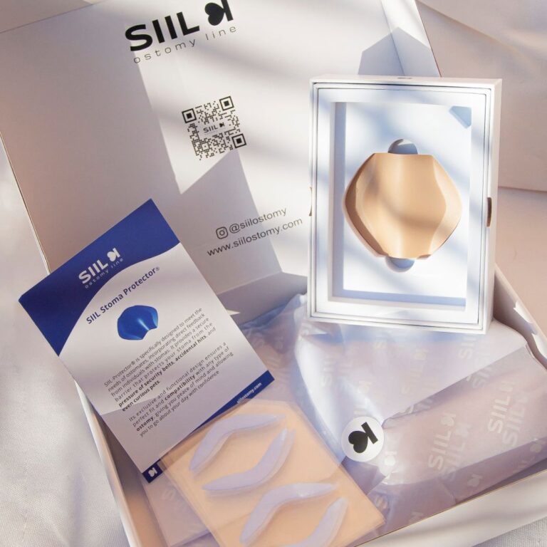 Stoma guard | Stoma protector | Ostomy bag cover | stomashield | SIIL Ostomy