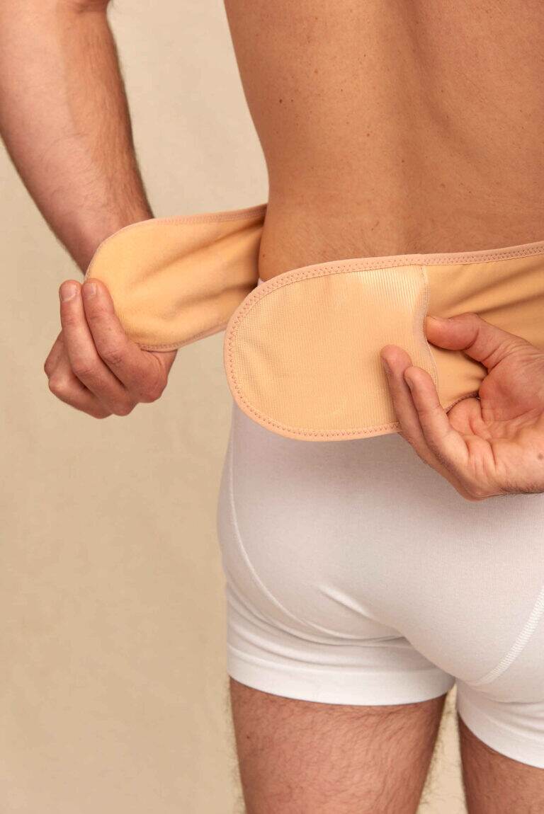 Stoma Belt for Men – Beige