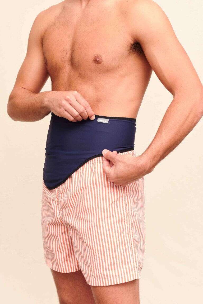 Stoma Belt for Men – Navy