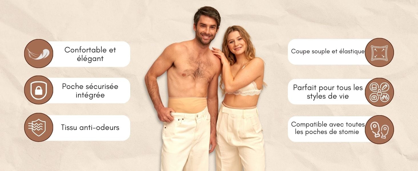 meilleure ceinture de stomie discrète