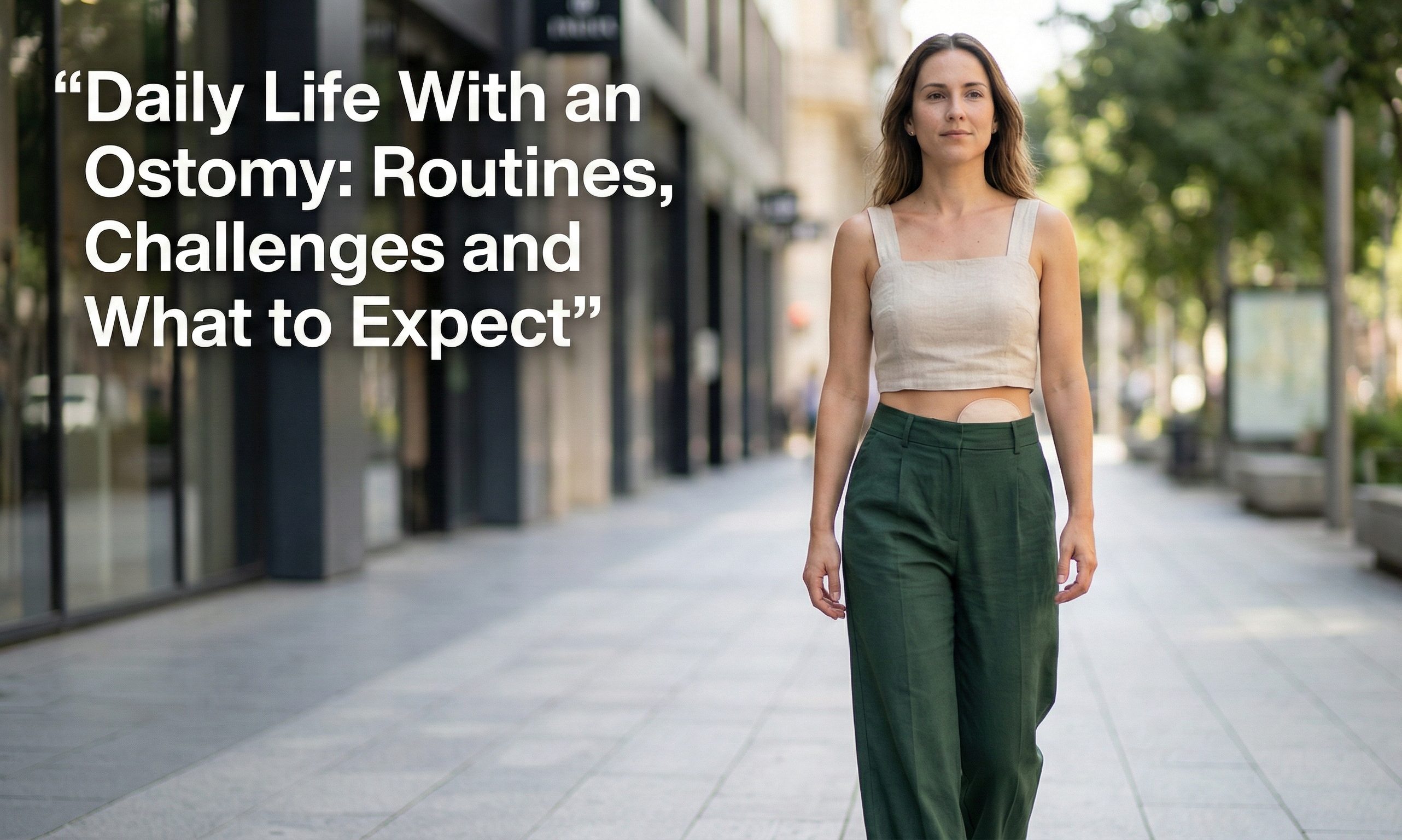 Daily life with an ostomy