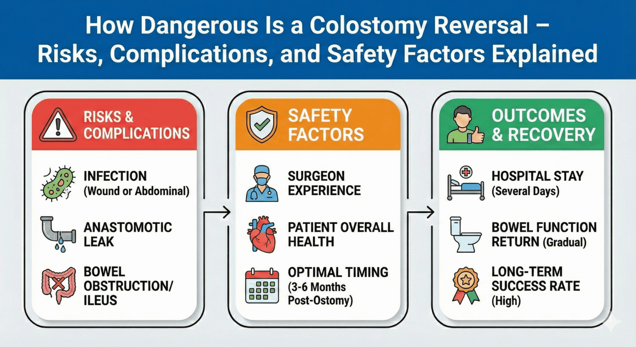 how dangerous is a colostomy reversal