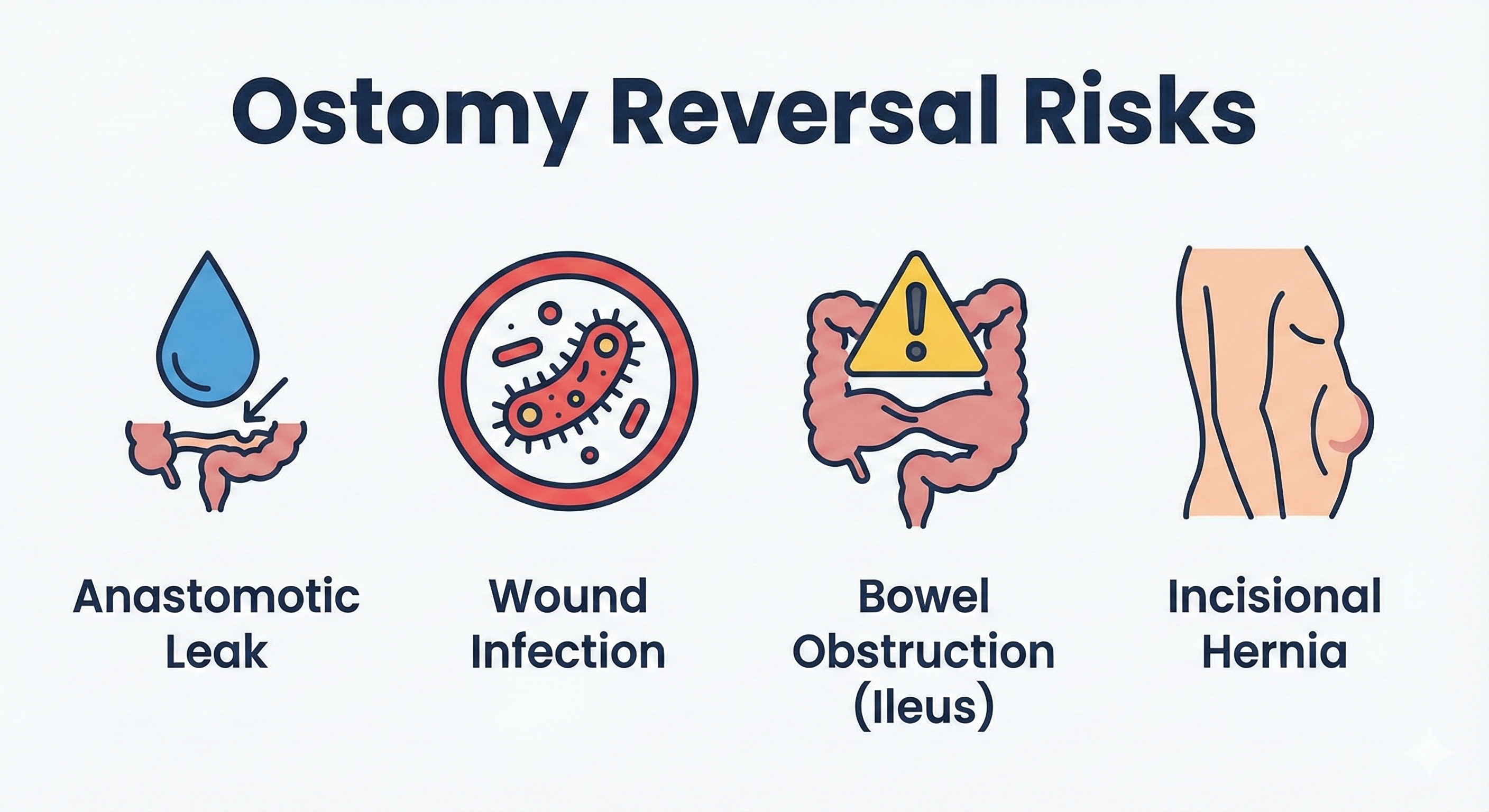 ostomy reversal risks