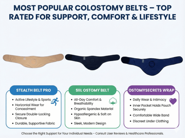 most popular colostomy belts