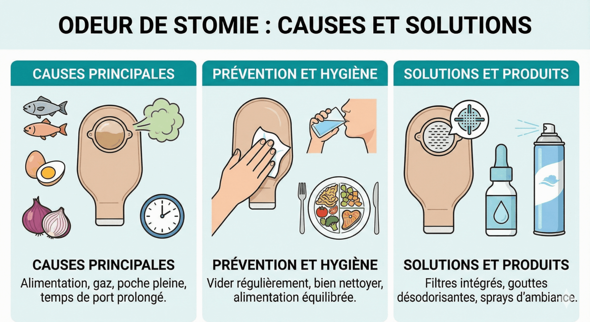 odeur de stomie