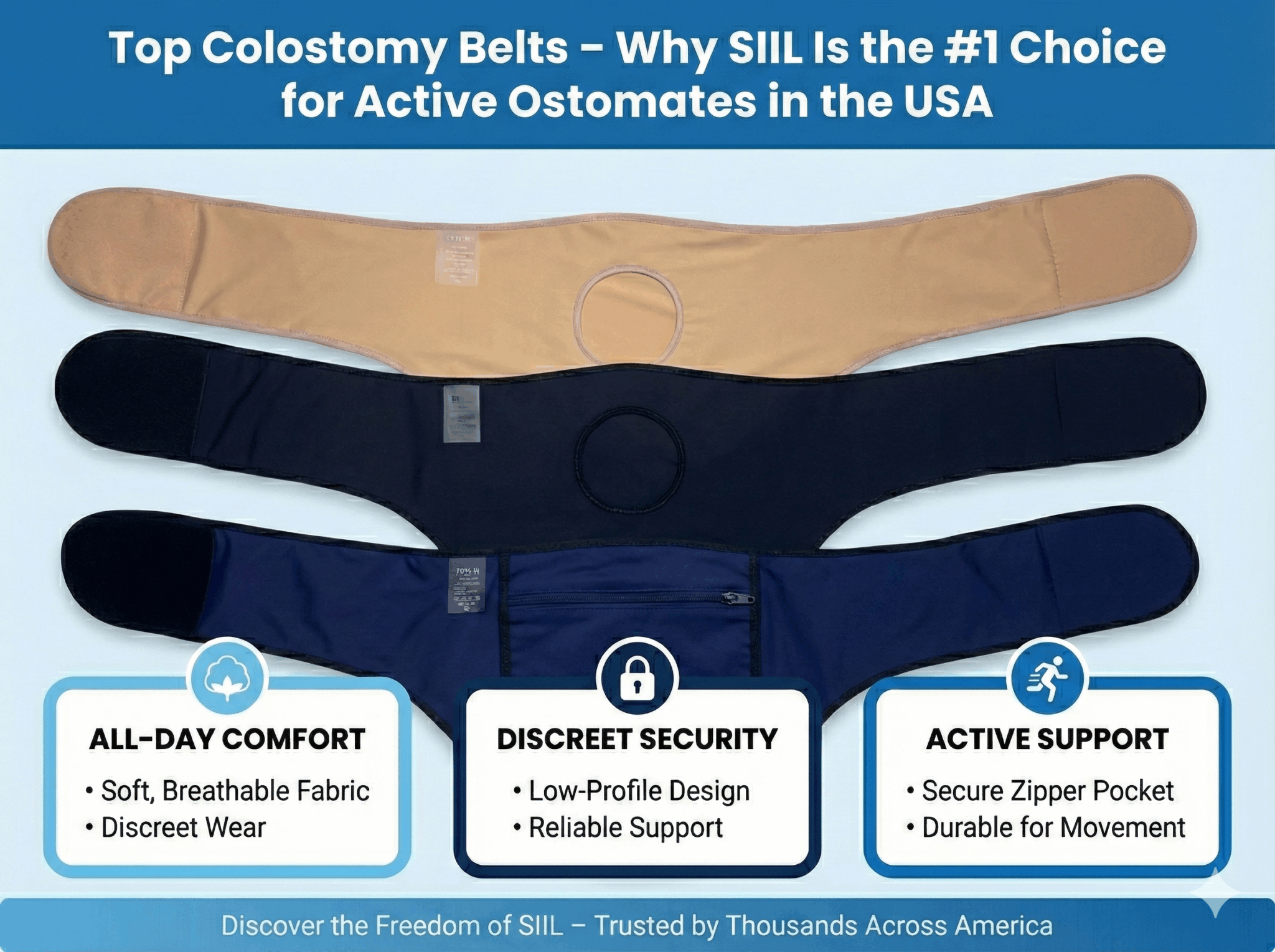 Top Colostomy Belts – Why SIIL Is The #1 Choice For Active ...