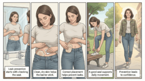 stoma leakage prevention