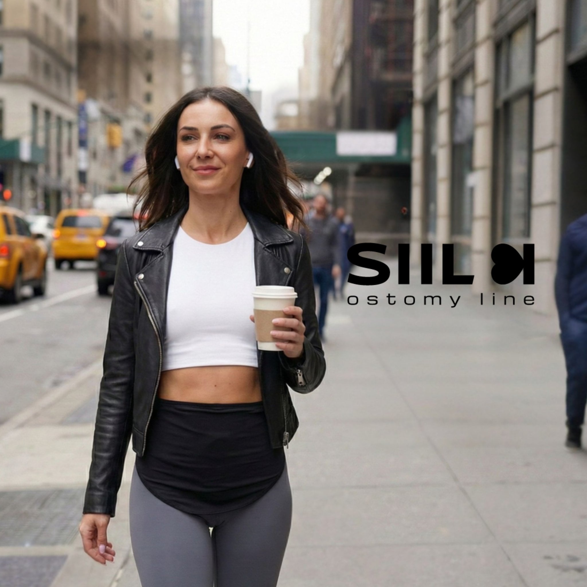 Pick your SIIL pieces — woman walking through the city in her belt