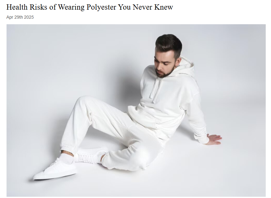 Health Risks of Polyester - Just Sweatshirts