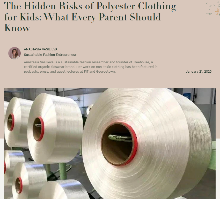 Polyester Clothing for Kids - Treehouse Kids Journal