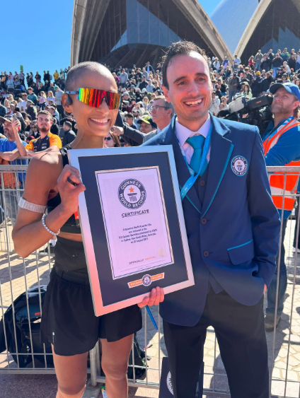 Adele Roberts Guinness World Record Marathon