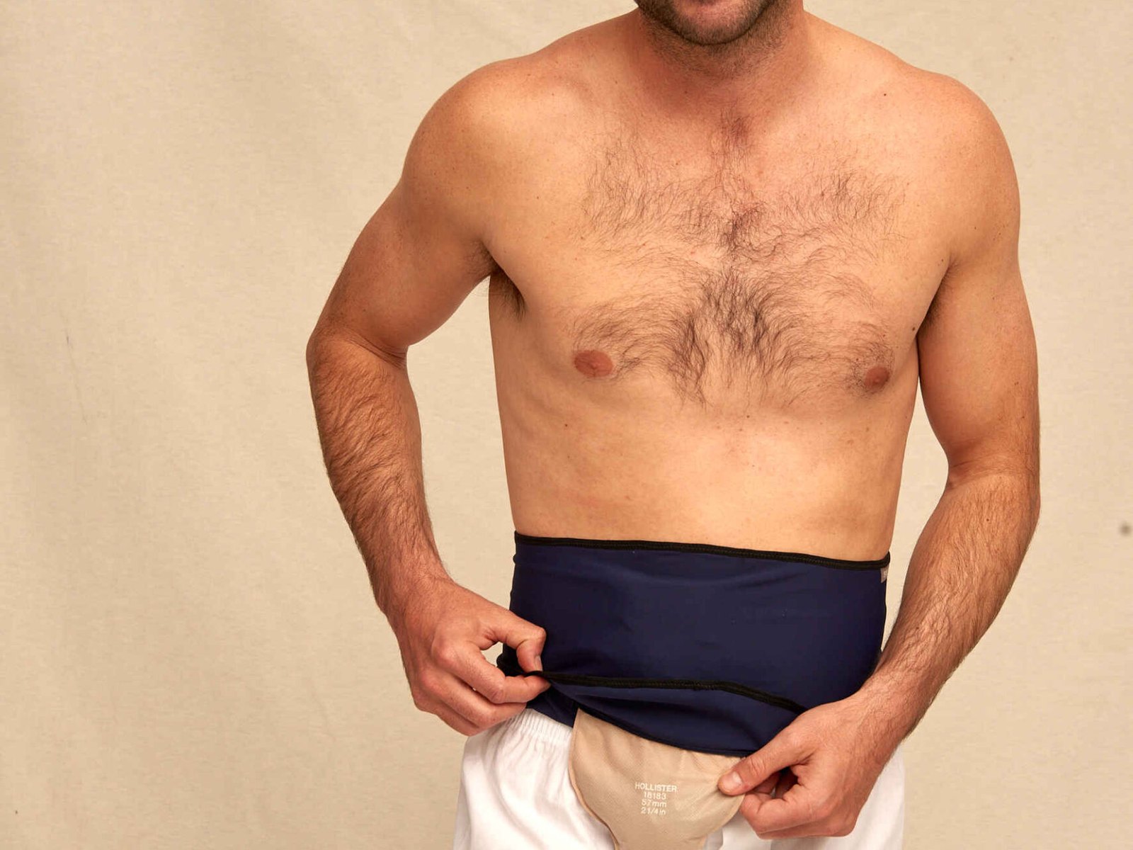 cinturón de ileostomía para hombre cinturón de ostomía para hombre