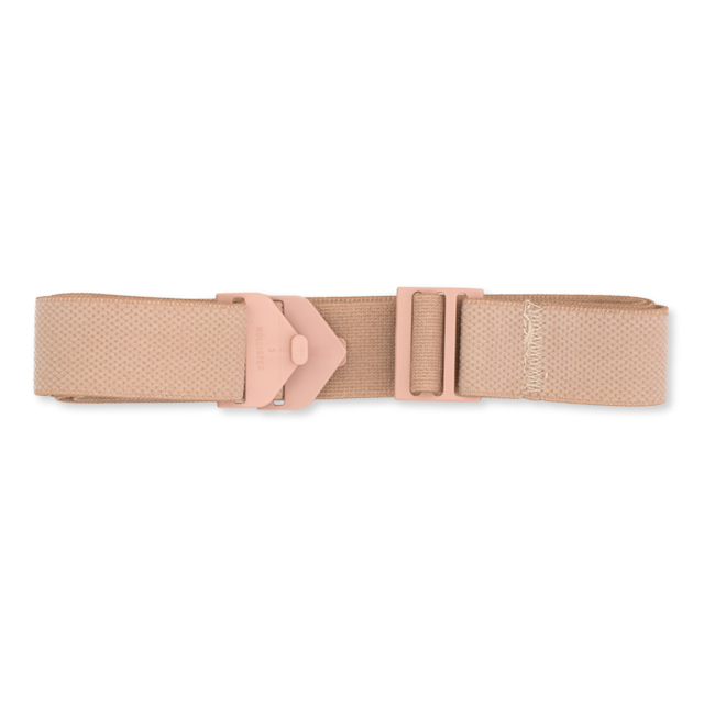 Hollister Adapt adjustable ostomy belt in beige with plastic belt tabs
