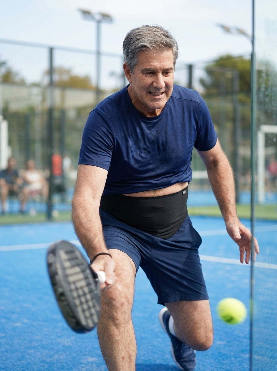 Cinturón Ostomía Negro